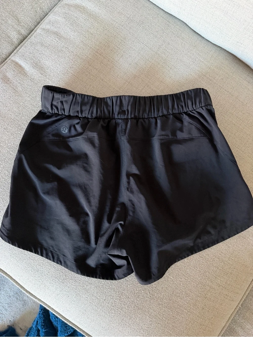 Lululemon Black Lightweight Run Shorts